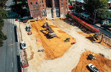 excavation project site excavation project site